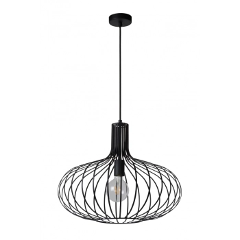 Lucide Manuela Ø 500 lampa wisząca E27 78374/50/30 czarna